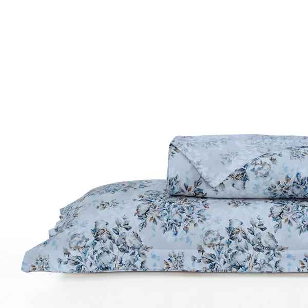 Conifer Block Printed Bedsheet Set