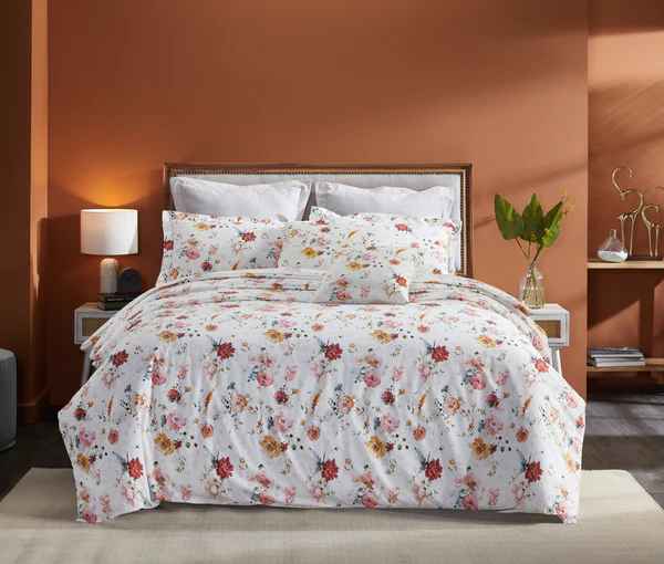 Fiddle Embroidered Duvet Cover Set