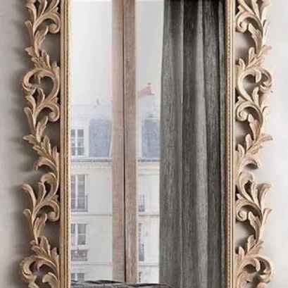 The Mehrab White Jaali Mirror