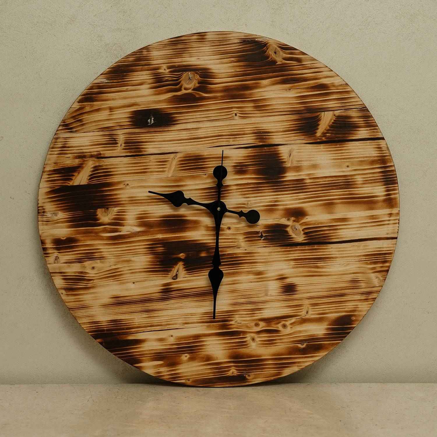 Sheesham wood table clock