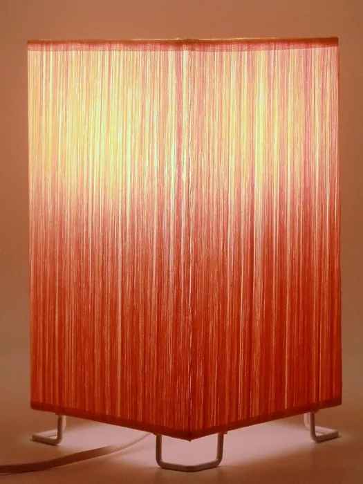 Diamond Cane Table Lamp