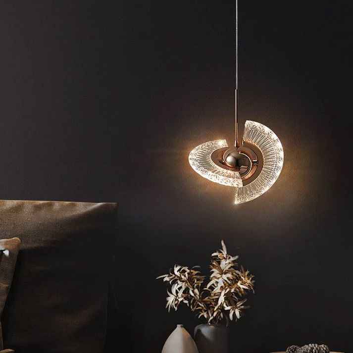 Modern Lotus Leaf Led Chandelier