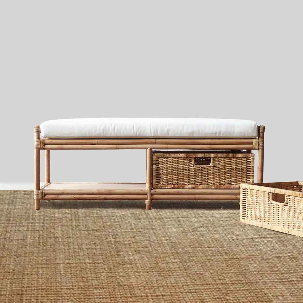 Island Oasis Rattan Chair - Natural