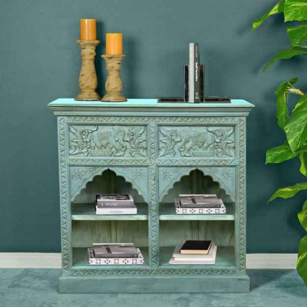 The Syar Floral Large Book Shelf