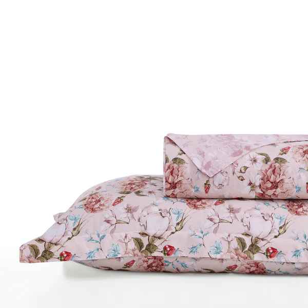 Azalea Block Printed Bedsheet Set